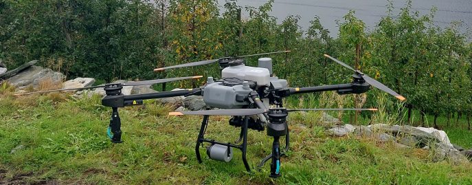 Spoytedrone pa bakken